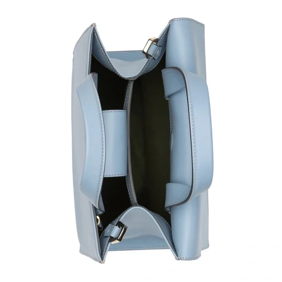 NWOT Emporio Armani Square Leather Satchel - Picture 10 of 11